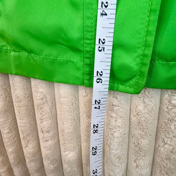 Talbots Bright Green Hooded Utility Jacket Women's Size 16 - Picture 8 of 9